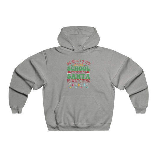 Santa is Watching Hooded Sweatshirt