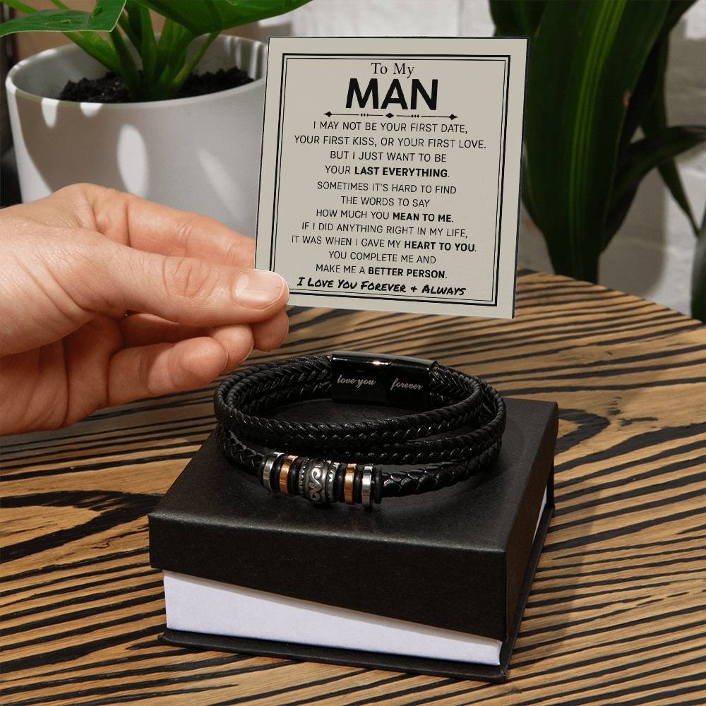 Signature Bracelet for My Man: A Timeless Expression of Masculine Elegance