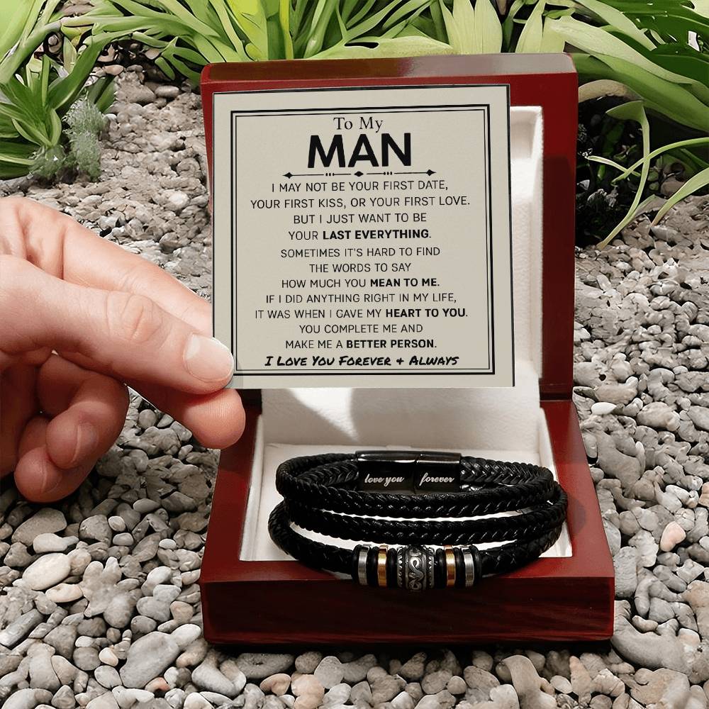 Signature Bracelet for My Man: A Timeless Expression of Masculine Elegance