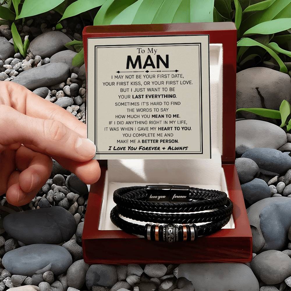 Signature Bracelet for My Man: A Timeless Expression of Masculine Elegance