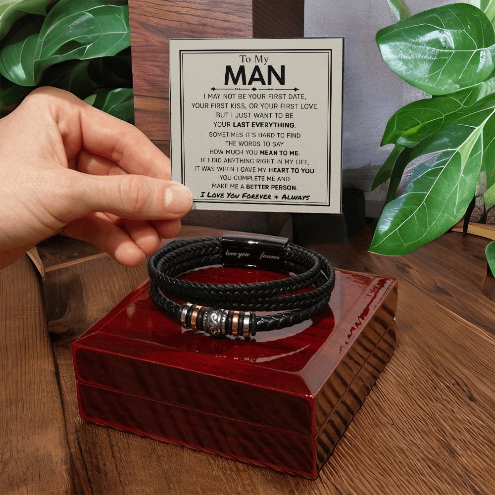 Signature Bracelet for My Man: A Timeless Expression of Masculine Elegance