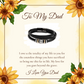 Embraced Fatherhood: Personalized and Unique Bracelet for Dad